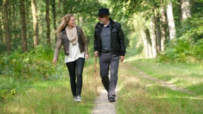 older adults brisk walking