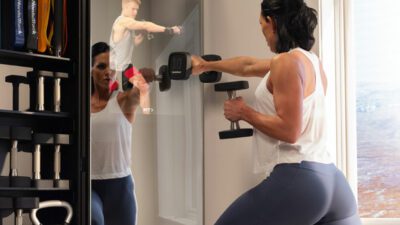 fitness training mirror