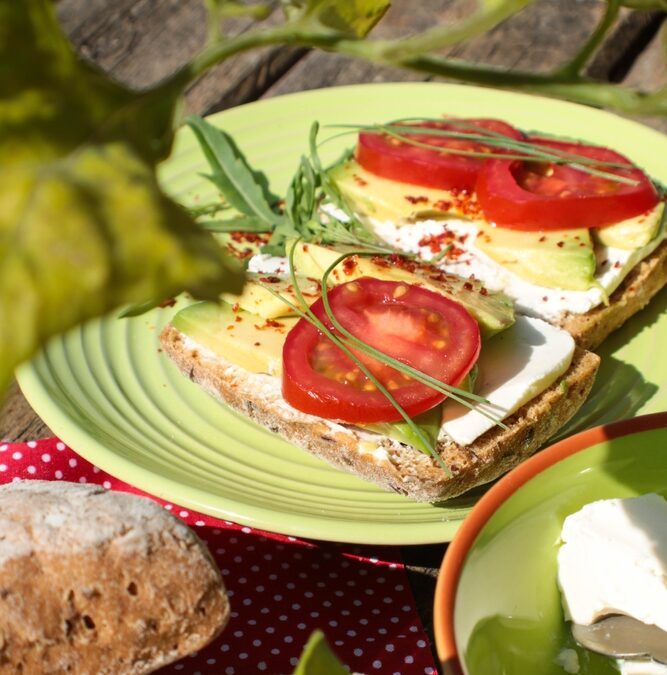 Caprese Avocado Toast